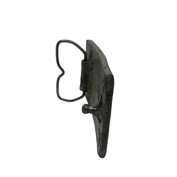 Bergamot Brass Works 1977 Vintage ELK MOOSE Belt Buckle USA Made Hunter - Picture 6 of 12